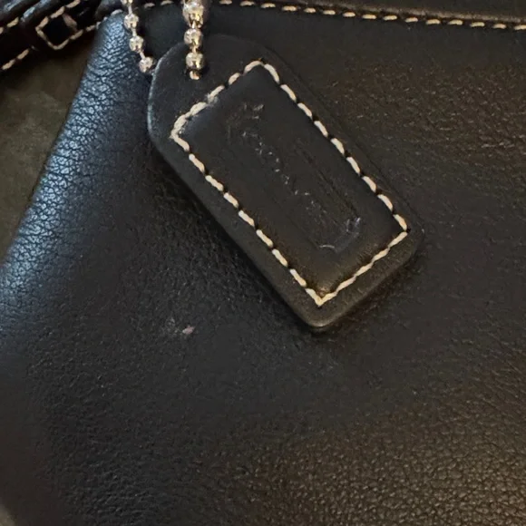 Coach Black Leather Toiletry Bag - Picture 5 of 5